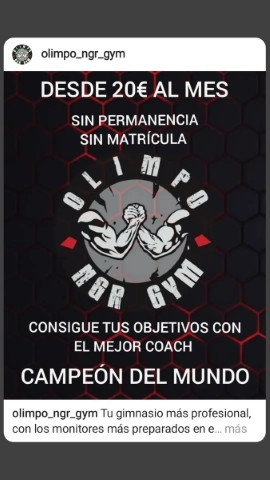 Olimpo Ngr Gym